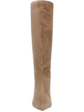 Steve Madden Boots Lavan Size 6.5 Oatmeal Suede NWT